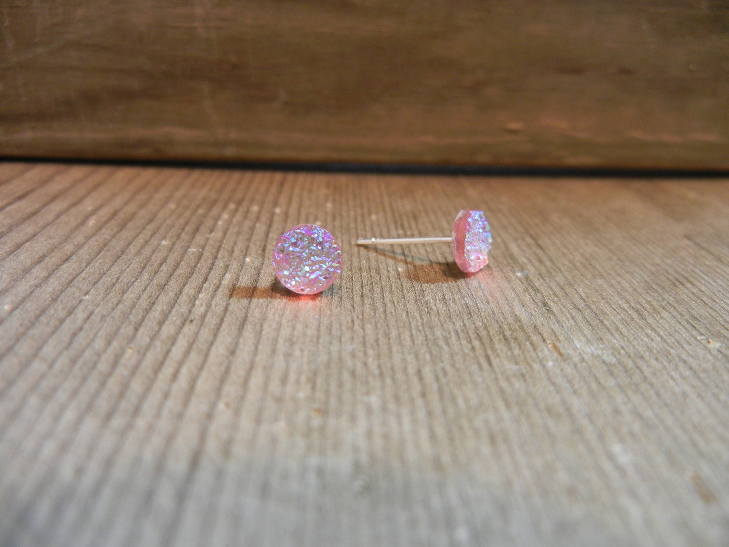 Pink Mini Studs