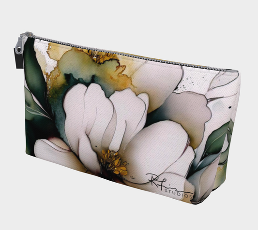 Another Yellow Flower - Prairie Love Floral Series - Beauty Bag - Made to Order