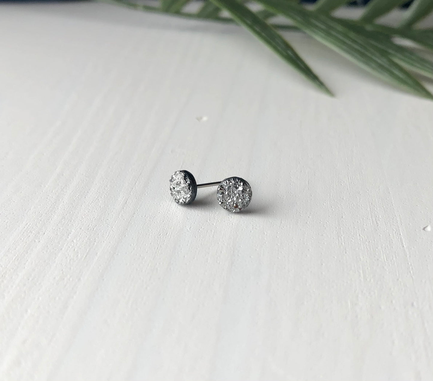 Gunmetal Mini Studs