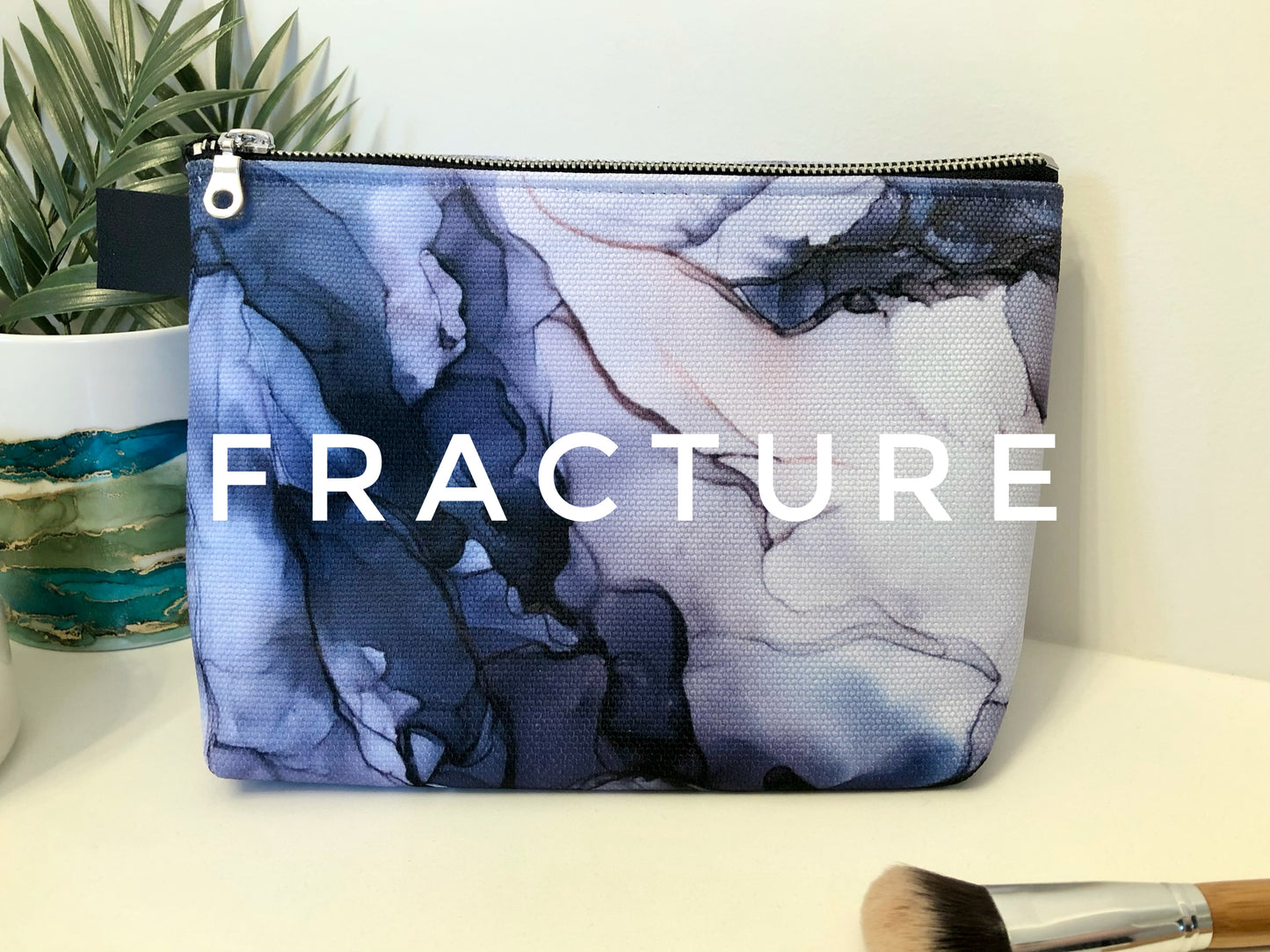 Fracture - Beauty Bag - Made to Order