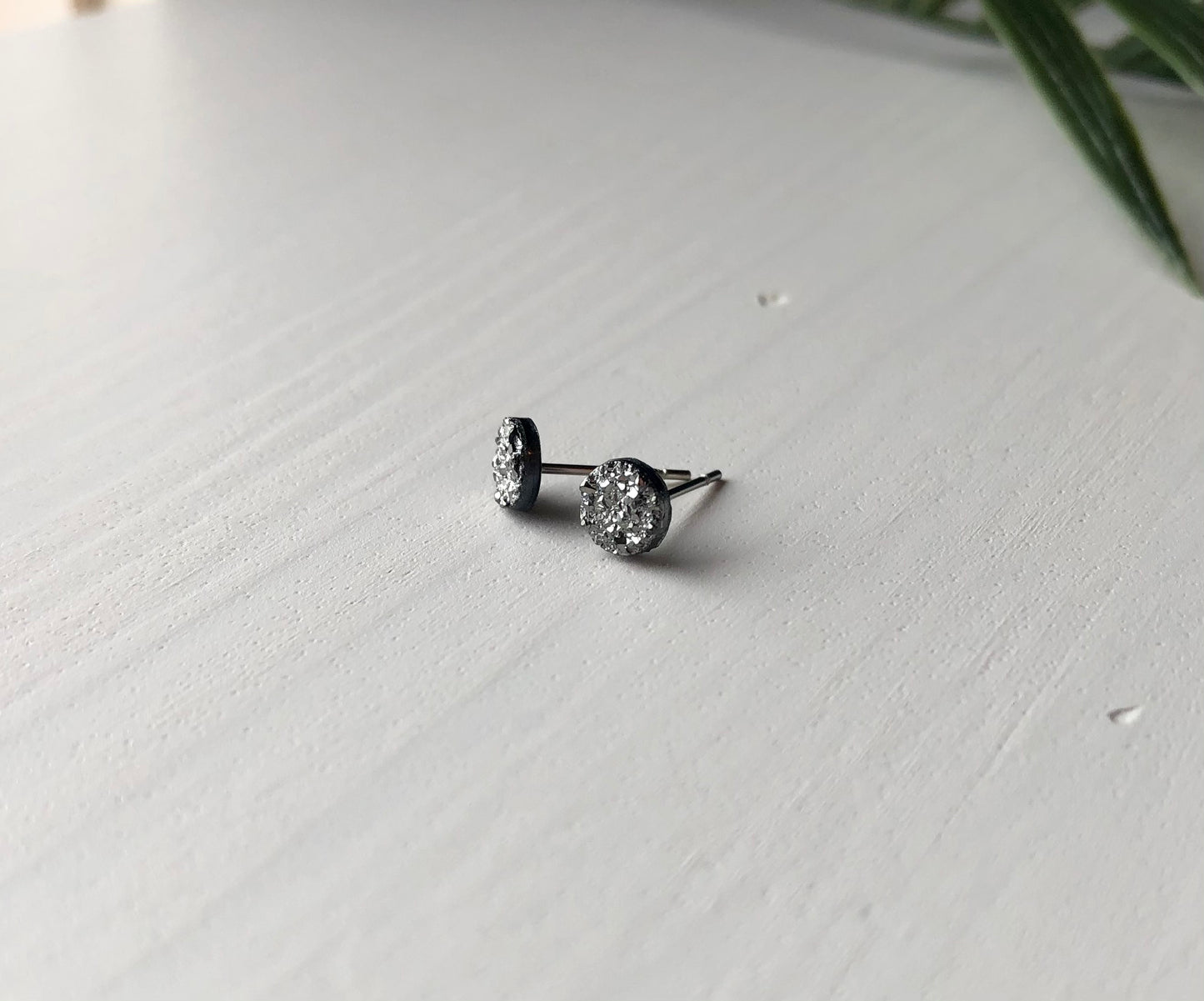 Gunmetal Mini Studs