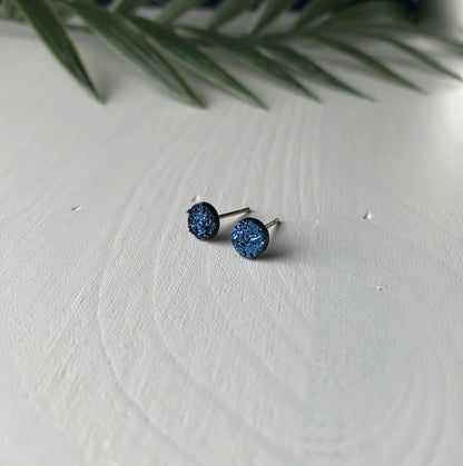 Navy Mini Studs