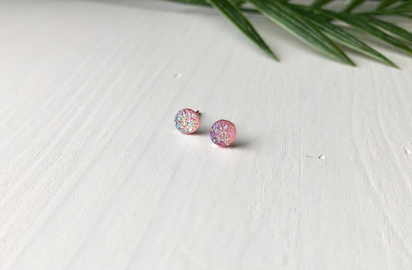 Pink Mini Studs