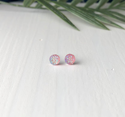 Pink Mini Studs